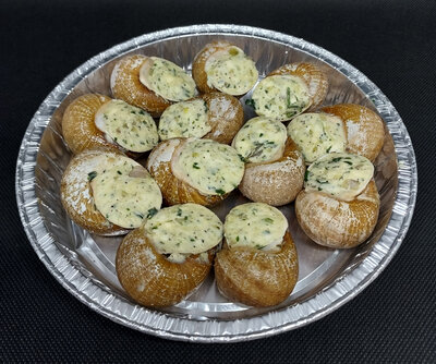 12 escargots en coquille
