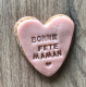 Cœur sablé 'bonne fête maman' - image 2