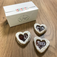 Coquins à la confiture cœur