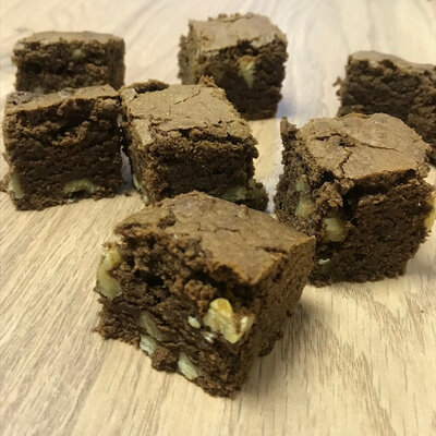 Brownie chocolat et noix