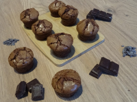 Muffins au chocolat