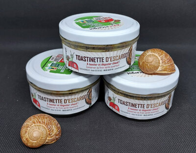 Toastinette d'escargot