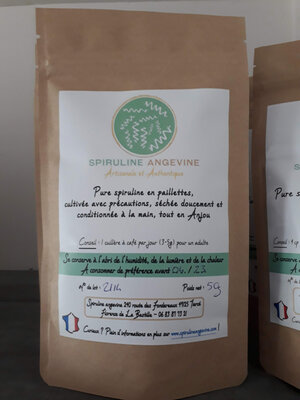 Spiruline en paillettes 50g