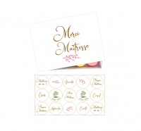 Coffret cadeau école x35 personnalisés