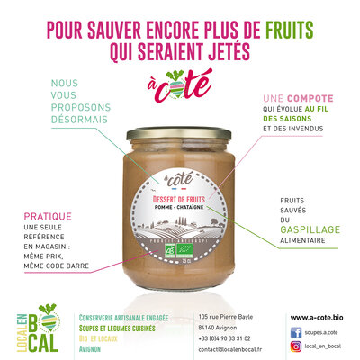 Dessert du moment - pomme - chataigne