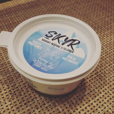 Skyr myrtille