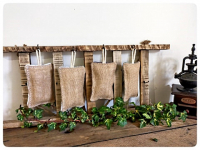 Eponge bi-face en toile de jute