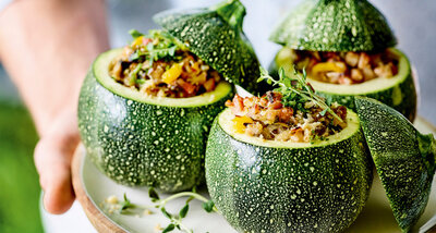 Courgettes rondes