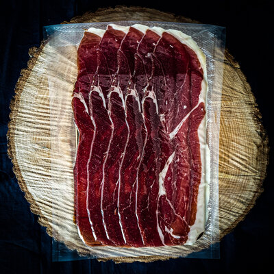Jambon 'grand reserva' de leon (tranches)