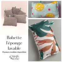 Babette - l'éponge lavable et réutilisable