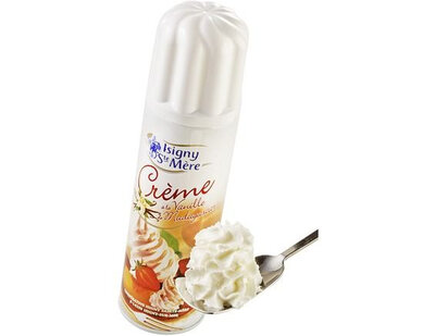 Crème chantilly à la vanille de madagascar