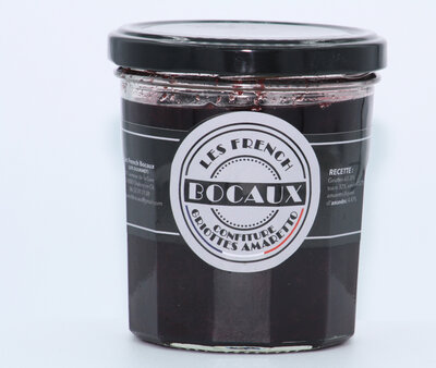 Confiture griottes amaretto