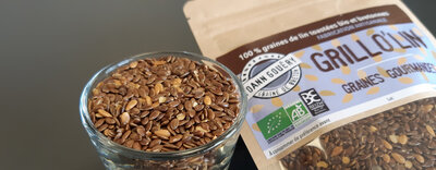 Grillo'lin ( graines de lin toastées)
