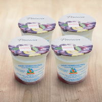 4 yaourts à la confiture de pruneau