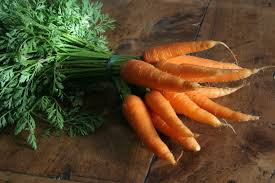 Carottes nouvelles botte