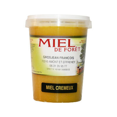 Miel crémeux de forêt