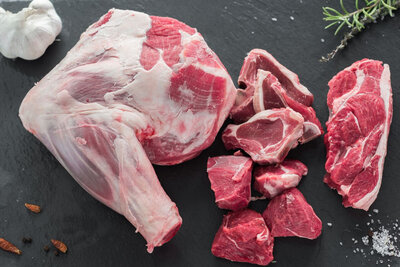 1/2 agneau en colis de 10kg