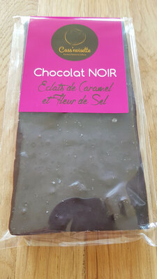 Tablette noir caramel et fleur de sel