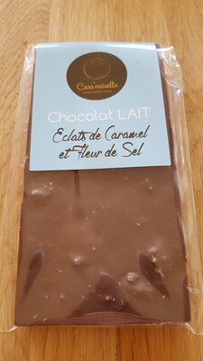 Tablette lait caramel et fleur de sel