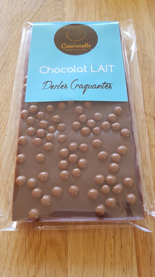Tablette lait perles craquantes