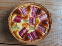 Tarte à la rhubarbe