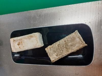 Tome rectangle bio type fromage de montagne