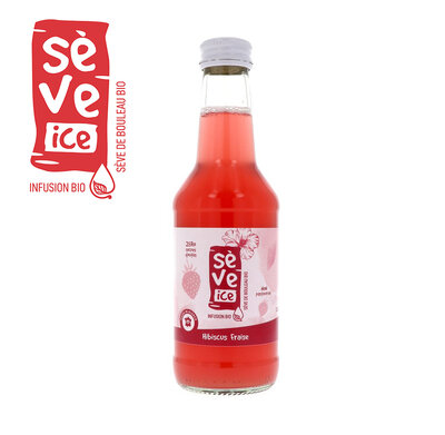 Sève ice fraise-hibiscus vendu par 3x25cl