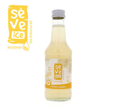 Sève ice curcuma-gingembre vendu par 3x25 cl