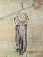 Attrape rêve noir et blanc