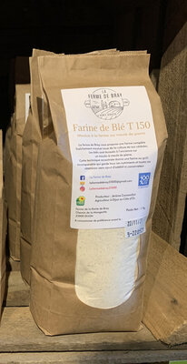 Farine de blé compléte: pain complet