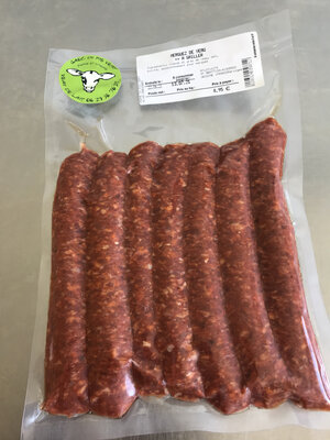 Merguez de veau