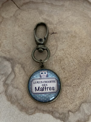 Porte-clefs le plus chouette des maîtres