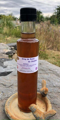 Sirop de roses du cézallier