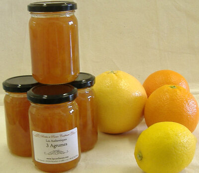 Confiture 3 agrumes 230g