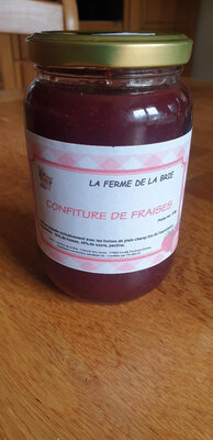 Confiture de fraises (de notre exploitation)