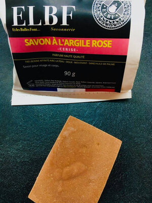 Savon à l'argile rose