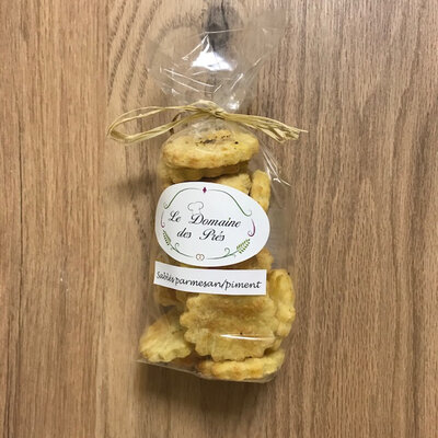 Sablés parmesan-piment d'espelette
