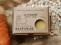 Savon 'le vitaminé' - carotte & avoine