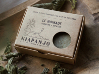 Savon 'le nomade'- menthe poivrée & chanvre