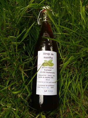 Sirop de menthe