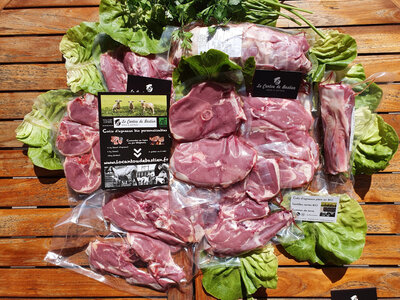 Colis d'agneau plein air sous la mère 9kg