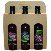 Lot de 3 bières bluet/framboise/cerise 3x33cl