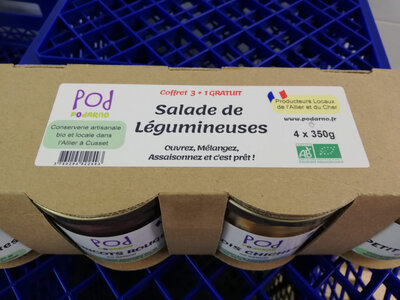 Coffret salade 3+1 gratuit