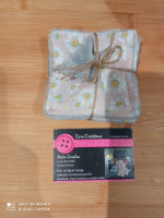 Mini carrés marguerite