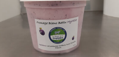 Fromages blanc battu myrtille