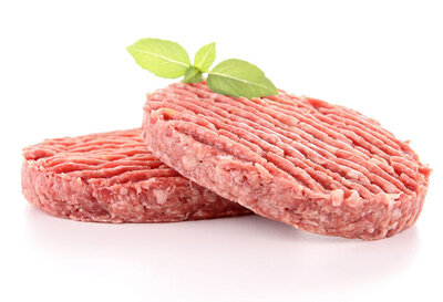 Bœuf, hachés pour burger