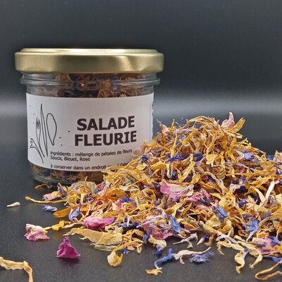 Salade fleurie