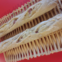 2 ficelles lard fromage