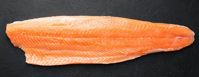 Filet saumon  ecosse entier fume non tranché