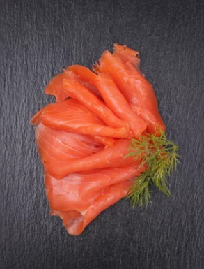 Tranches de saumon sauvage